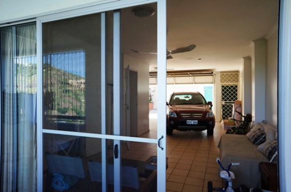 Our Garage from the balcony